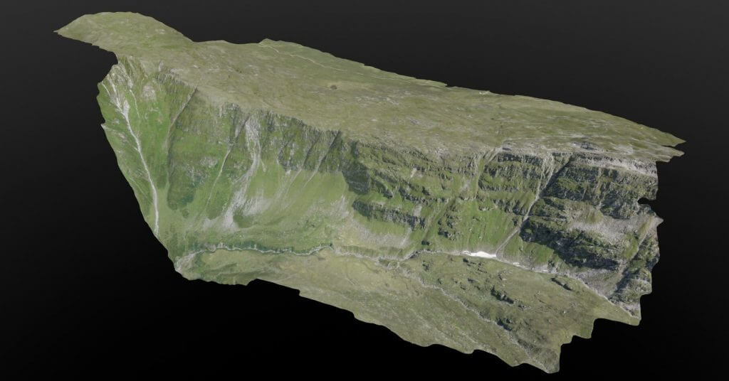 3D reconstruction Swiss Alps