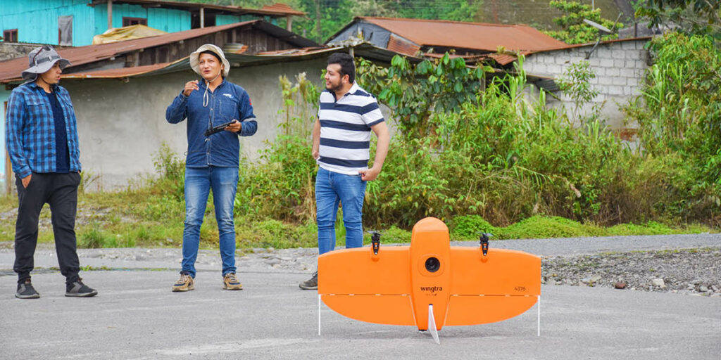Andes Waypoint drones for good WingtraOne GEN II