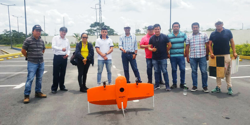 Andes Waypoint drones for good WingtraOne GEN II Ecuador
