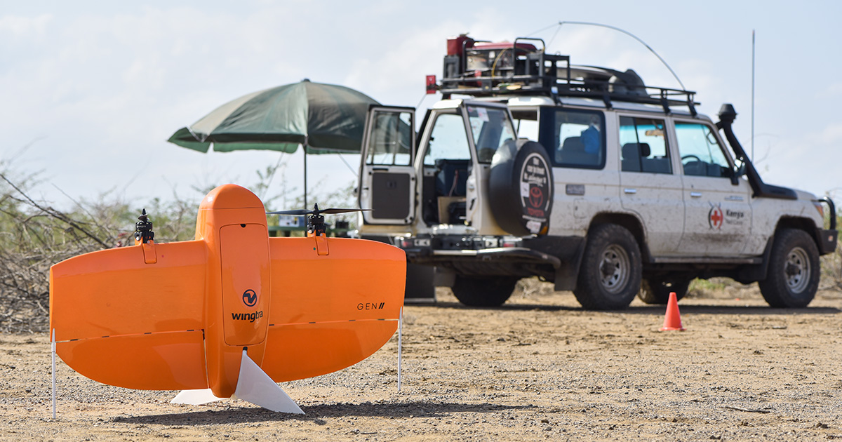Kenya Red Cross helps manage refugee settlements with drone data Wingtra