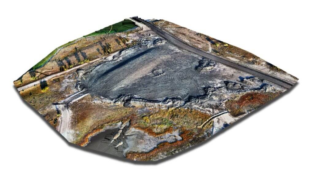 Image de stock Données WingtraOne Mine Estevan