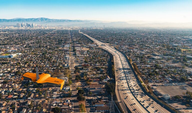 WingtraRAY operations over people FAA approval city flight