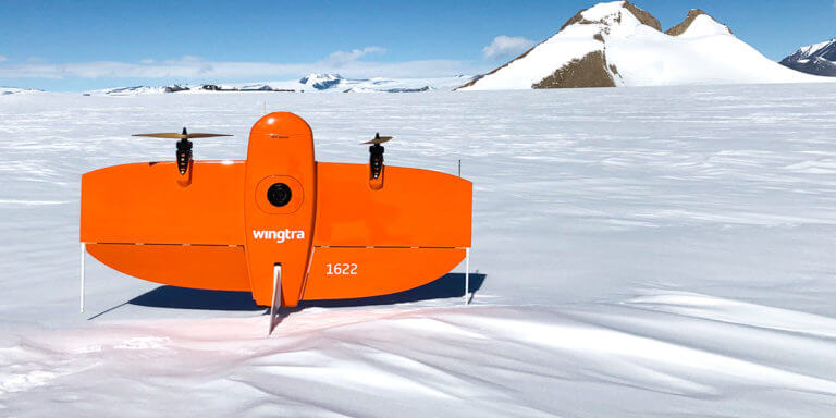 WingtraOne in Antarctica