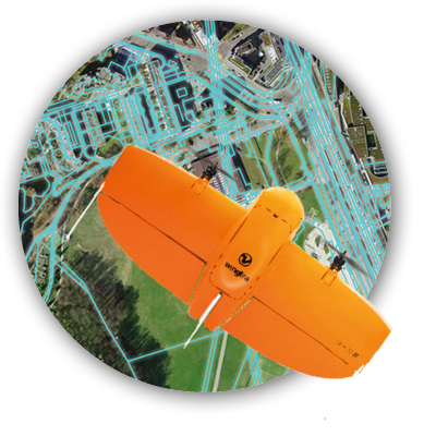 Cadaster applications with drone surveying