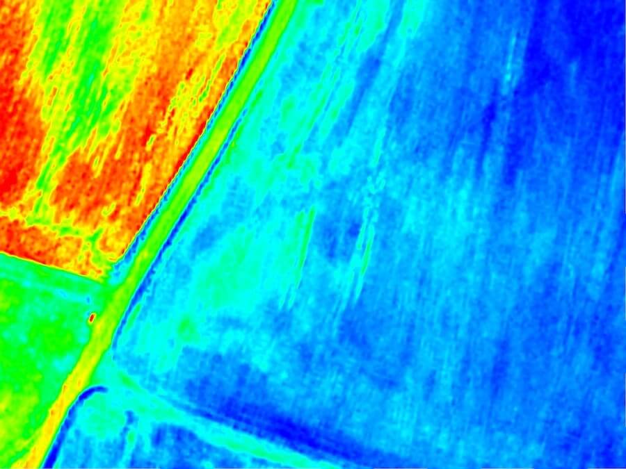 Thermal Long-Wave Infrared (LWIR) image