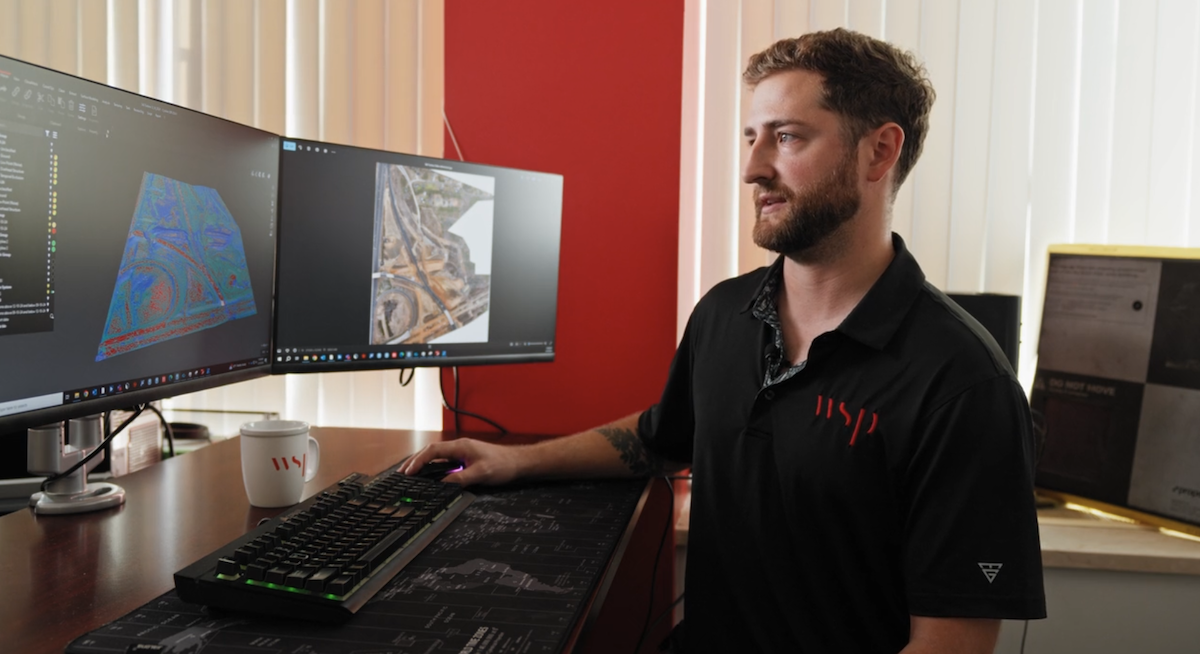 Geospatial manager at WSP using Wingtra LIDAR data