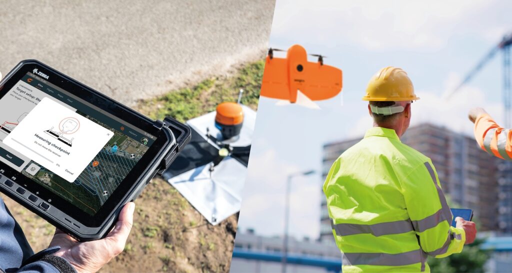 GIS specialists, surveyors and non-experts on the field using drones for surveying with end-to-end solution