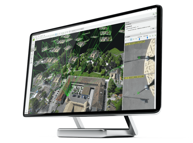 Drone software Pix4D mapper