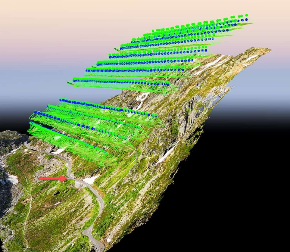 Pixmap 3D map mountain