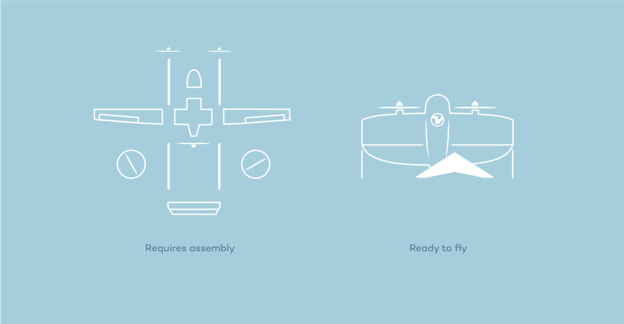 Quadplane assembly vs tailsitter drone