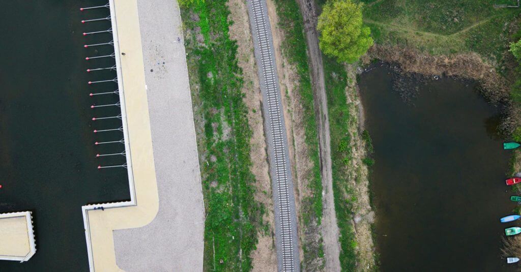 railway wingtraone drone mapping