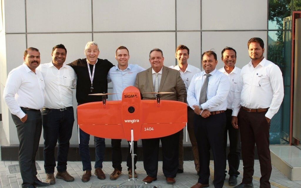 Sigma enterprises team with WingtraOne