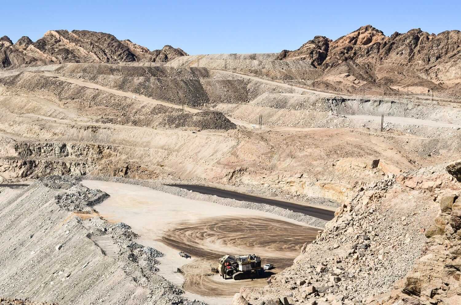 Uranium mine in Namibia