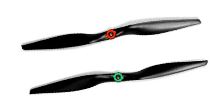 Hélices de gran altitud para WingtraOne