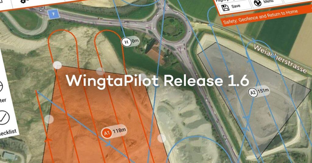 Wingtra Pilot release 1.6