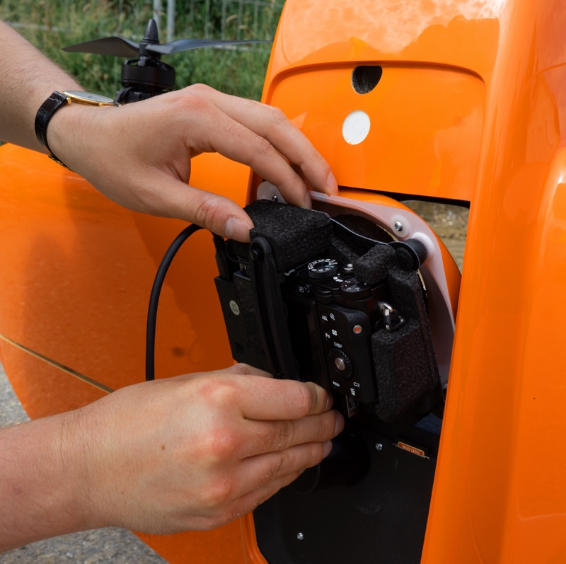 Cambio de cámara WingtraOne GEN II