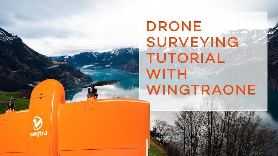 WingtraOne tutorial surveying drone video